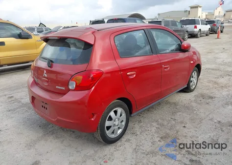 2014 Mitsubishi Mirage Es z USA, uszkodzony, nr VIN ML32A4HJXEH023873